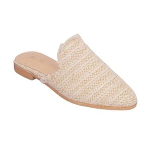 Mi.iM The Ally Handbraided Artisian Woven Frayed Mules - 7